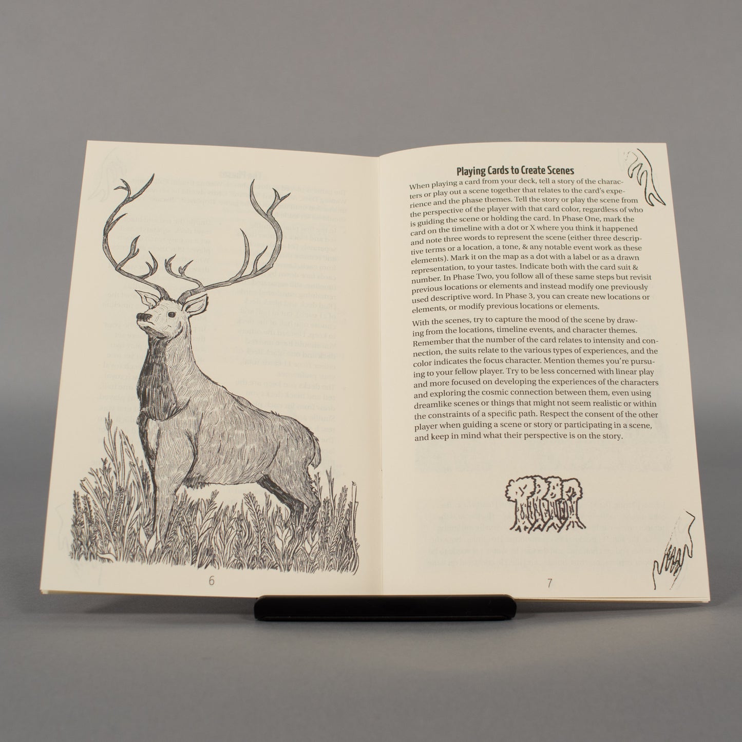 The Man and The Stag (Print + PDF)